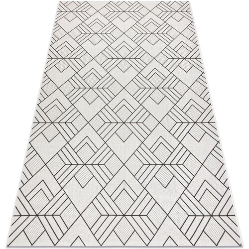 RugsX Preproge Preproga v videzu sisala FLAT 48731960 Kvadrati, 160x230 cm Bež Cene