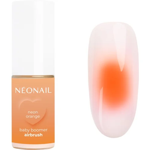 NeoNail Baby Boomer Airbrush puder u boji za nokte nijansa Neon Orange 5 g