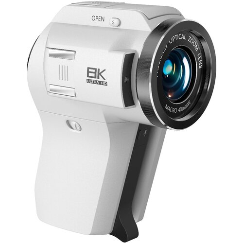 INF Profesionalna vlogging kamera z 8x optičnim zoomom in 5K/4K videom White, (5000282810) Cene