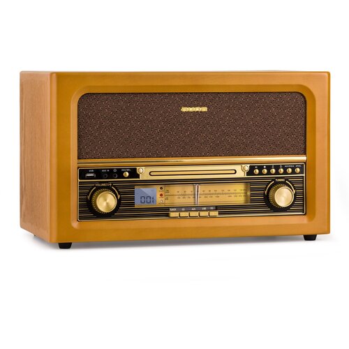 Auna Belle Epoque 1906 Retro Stereo sustav CD FM USB MP3 REC AUX Cijene