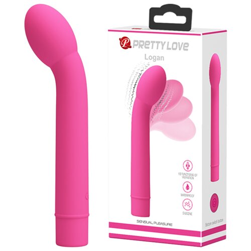  Savitljivi Vibrator za G tačku Logan Pink Cene