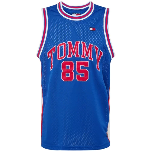 Tommy Jeans Majica modra / rdeča / bela