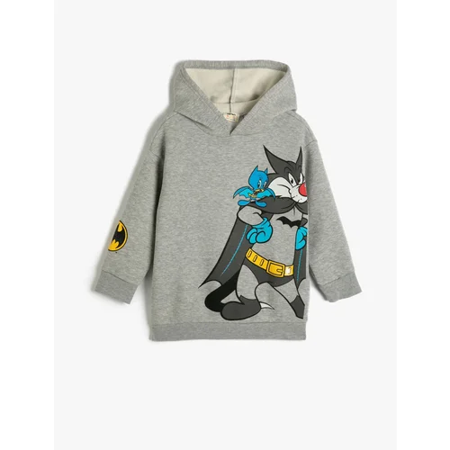 Koton Disney Batman Sweatshirt Licensed Long Sleeved Shark