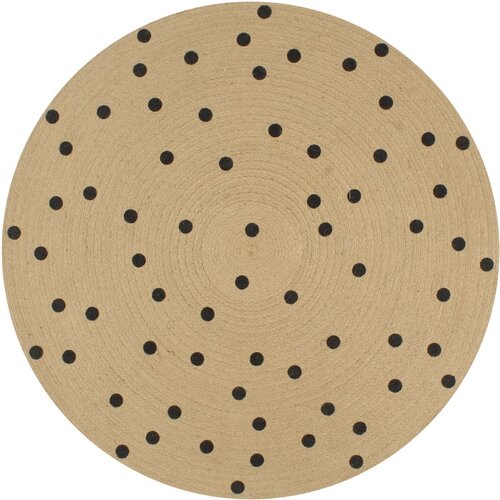VidaXL Preproga iz jute s pikami ročno izdelana 90 cm Slike