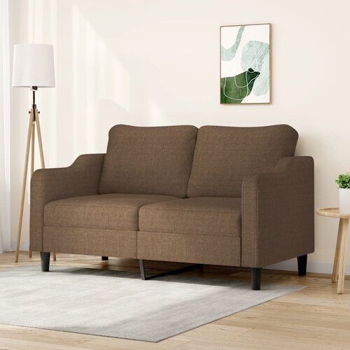  The Living Store Dvosed rjav 140 cm blago - Kavč Dvosed, (21501731) Cene
