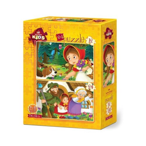  Puzzle 2/1 (12+24) art 5550 ( 49595 ) Slike