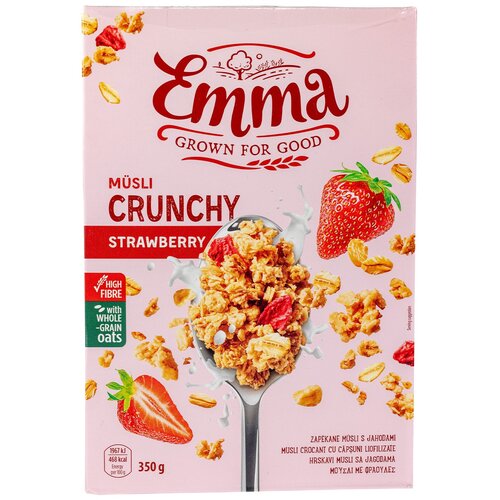 Emma Musli crunchy jagoda 350g Cene