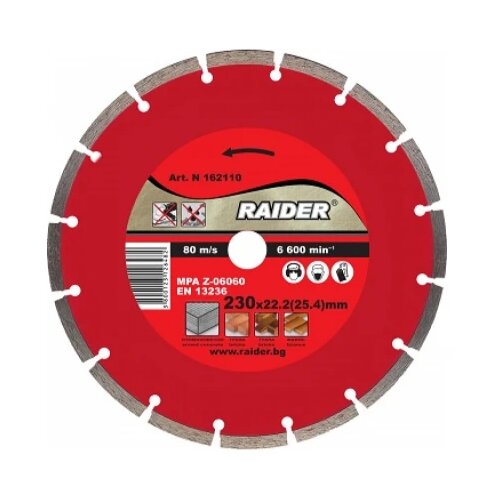 Euromaster ploca RD-DD04 za secenje dijamantska 230*22.2mm 162110 Cene