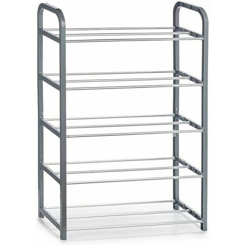  Regal za Čevlje Kipit Bela Črna Siva 68 x 3,5 x 18,5 cm 68 x 3 x 18,5 cm (12 kosov) Slike