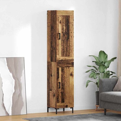  Highboard Staro drvo 34,5 x 34 x 180 cm Konstruirano drvo Cijene