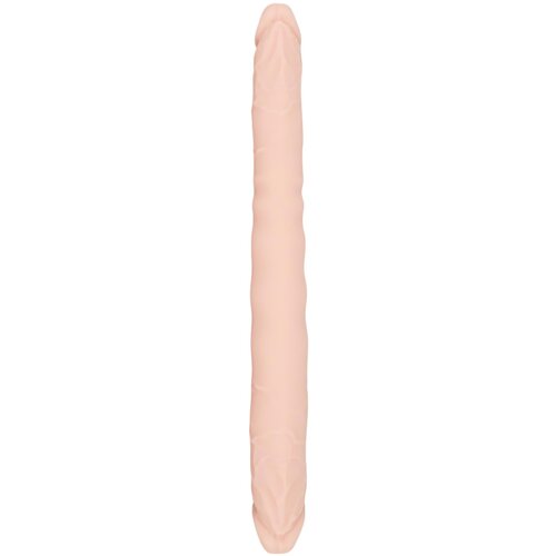 Igrače You2Toys Double Dong - 100% silikonski dildo (prirodni) Slike