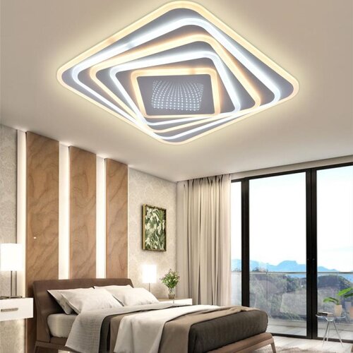  LED prigu&amp;scaron;iva plafonska svetiljka LED/150W/230V 3000-6500K + daljinski upravljač Slike