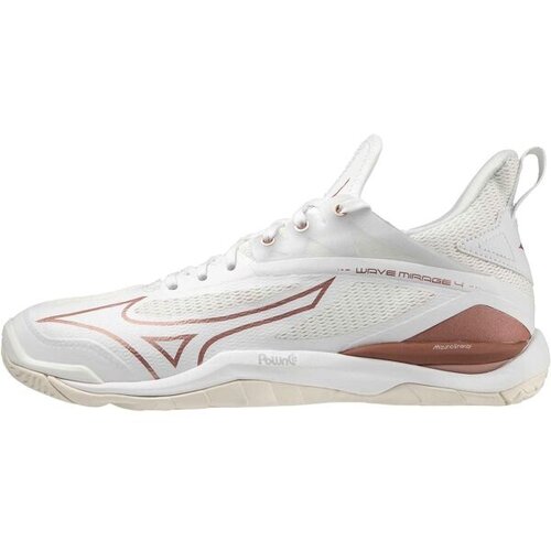 Mizuno Čevlji za &amp;scaron;porte v zaprtih prostorih Wave Mirage 4 X1GB215036 Bela Slike
