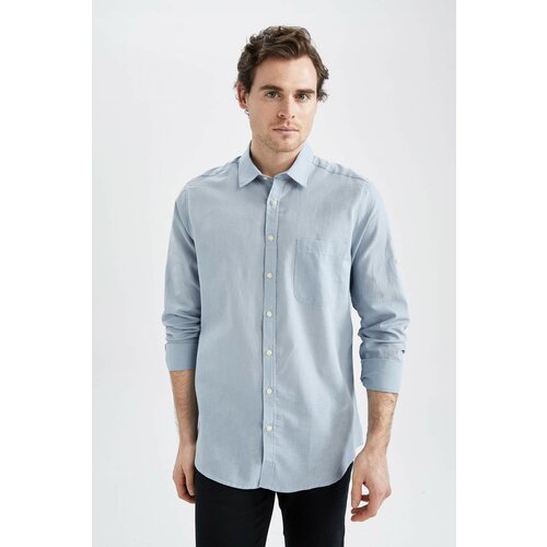 Defacto modern fit long sleeve shirt Slike