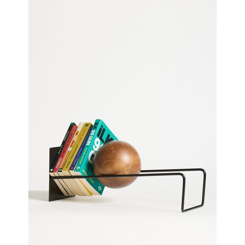 Hanah home Držač za knjige Toke 16.5 x 18 x 49 cm, Crni Cene