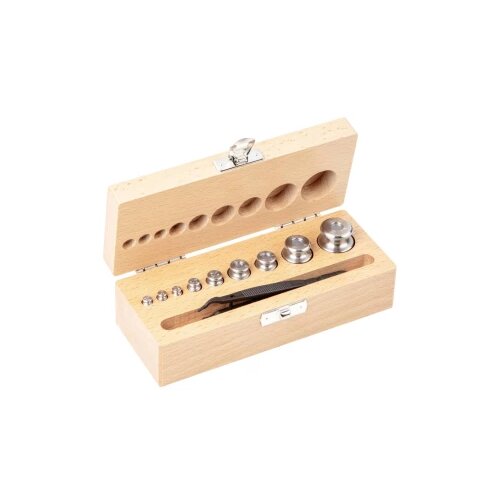Kern Set utega 354-03, OIML klasa M2, nazivna vrijednost 1 g - 100 g, gumb, fino tokareni nehrđajući čelik (OIML), u dr Cijene