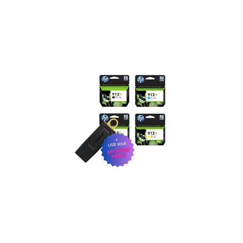 HP Komplet tinta nr.912XL (BK/C/M/Y), original + USB stick po SUPER cijeni Cijene