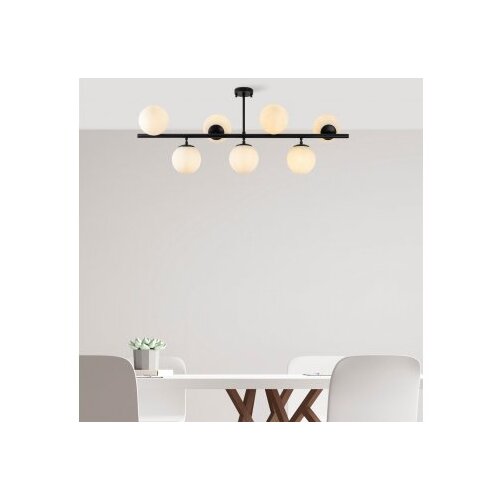 Opviq Fazli 10526 Luster, Crno-bijeli Cene