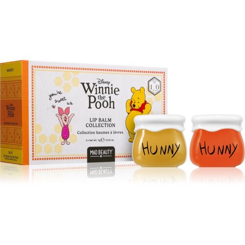 Mad Beauty Winnie The Pooh Lip Balm Collection set za usne Slike