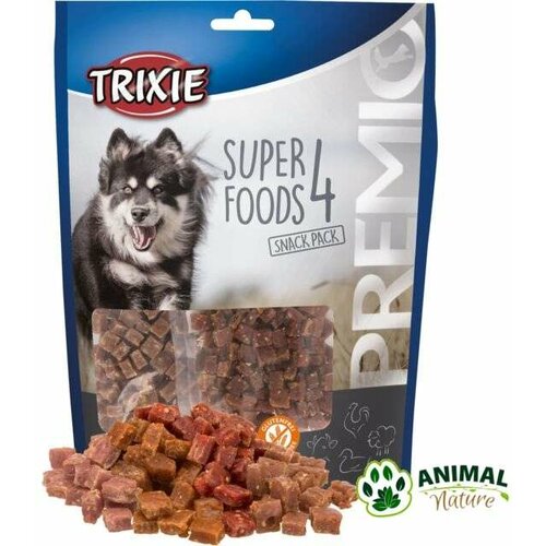 Trixie superfood 4 vrste mesa sa borovnicom i godži poslastice za pse Cene