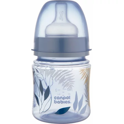 Canpol EasyStart Gold steklenička za dojenčke Blue 120 ml