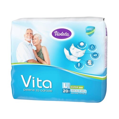 Violeta Pelene za odrasle Vita 20 L Slike