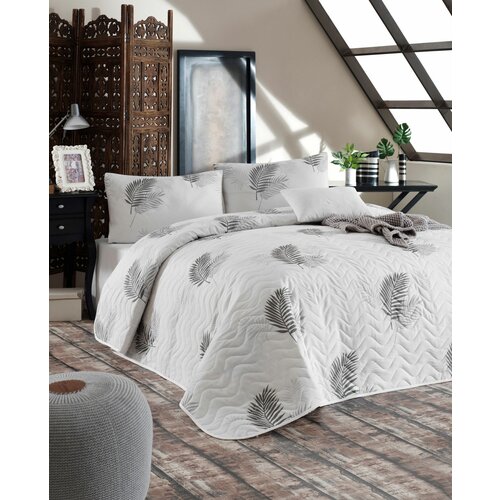 palma - grey greywhite single bedspread set Cene