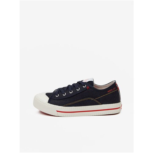 Replay Dark Blue Girls Sneakers - Girls Cene