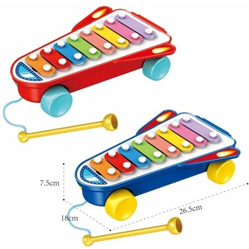 Bbo toys igračka metalofon za bebe - rocket 18m+ (HE8040) Cene