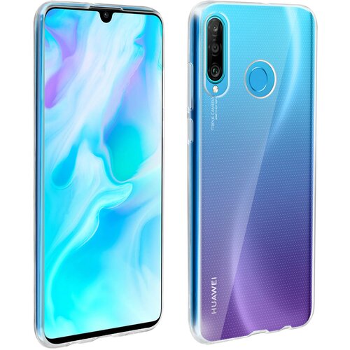 AVIZAR Za&scaron;citni ovitek iz silikonskega gela, tanek in odporen - prozoren str. Huawei P30 Lite, (20599541) Cene
