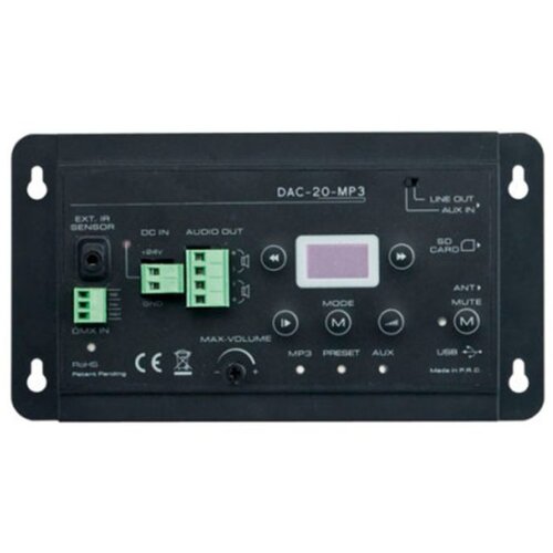 AUDIO KONDRIC DAC-20-MP3 predvajalnik, FM tuner, Ojačevalnik - - Audio-Kondric Cene