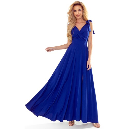 Numoco women&amp;#039;s dress NUMOCO Royal Blue Slike