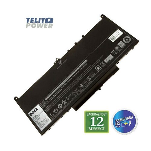 Telit Power baterija za laptop DELL E7470 / J60J5 7.6V 55Wh ( 2717 ) Slike