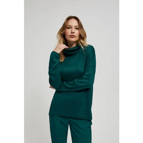 Moodo Blouse with a loose turtleneck