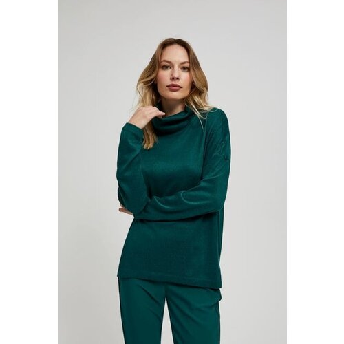 Moodo Blouse with a loose turtleneck Slike