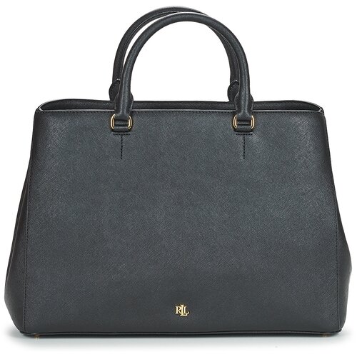 Polo Ralph Lauren HANNA 37-SATCHEL-LARGE Crna Slike