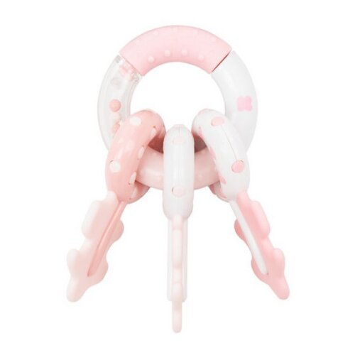 Kikka Boo silikonska glodalica Keys ring pink ( KKB50060 ) Cene