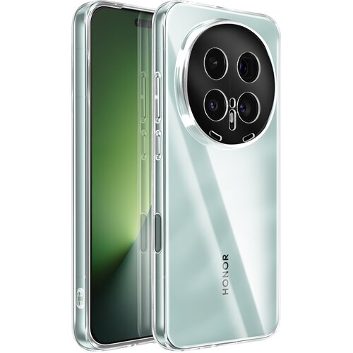 Oem Mayaxess, Silikonski ovitek za Honor Magic 8 Pro odporen na udarce, Prozorna, (5000275516) Slike