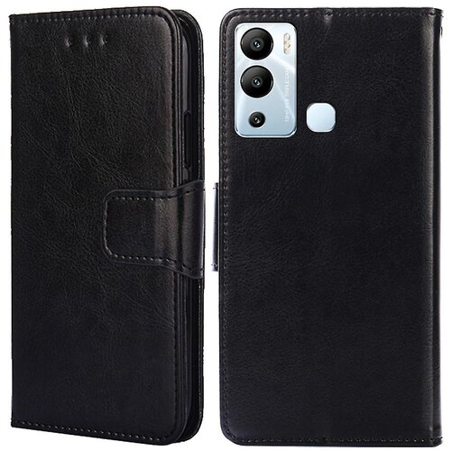 INORCO Za Infinix Hot 12i 4G torbica za telefon, odporna na udarce, usnjena denarnica, stojalo, ovitek za mobilni telefon, (22033283) Slike