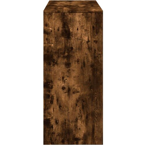  Barski stol s policom boja hrasta 124x46x103 5 cm drveni Slike