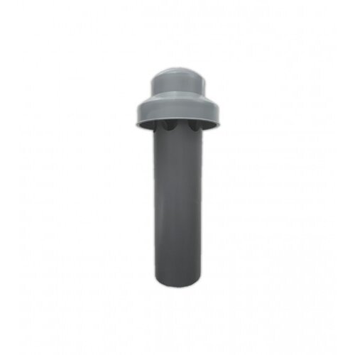 PLASTIKA HALILOVIĆ Kapa za ventilaciju 75mm PVC siva Slike