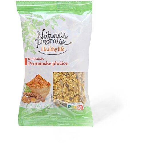 Nature¿s Promise Plocice protein.kurkuma NP 80g Cene