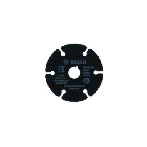 Bosch rezna ploča carbide multi wheel, 50 x 10 mm 1600A01S5X Slike