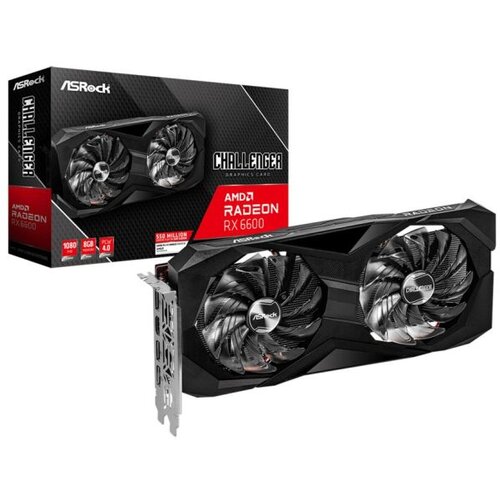 AsRock VGA RX6600 CLD 8GChallenger, AMD Radeon RX 66008GB GDDR6, 128-bit, 3xDP, HDMI Cijene