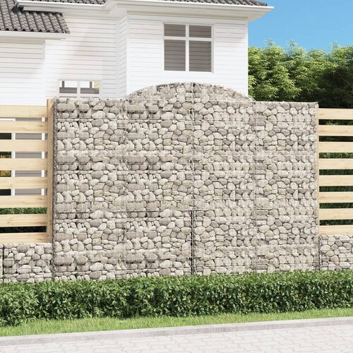  Lučne gabionske ko&scaron;are 11kom 300x50x220/240cm pocinčano željezo Cijene
