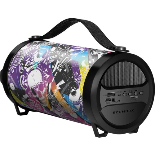 Defender G24 graffiti prenosni zvočnik, 10W, BT/FM/TF/USB/AUX/1500mAh, (20423968) Cene