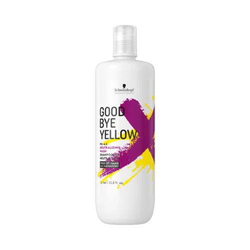 Schwarzkopf good bye yellow shampoo - 1.000 ml