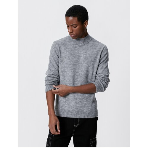 Koton Basic Knitwear Sweater Half Turtleneck Slim Fit Slike