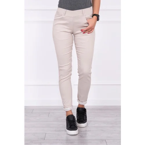 Kesi marka niezdefiniowana Colorful jeans beige