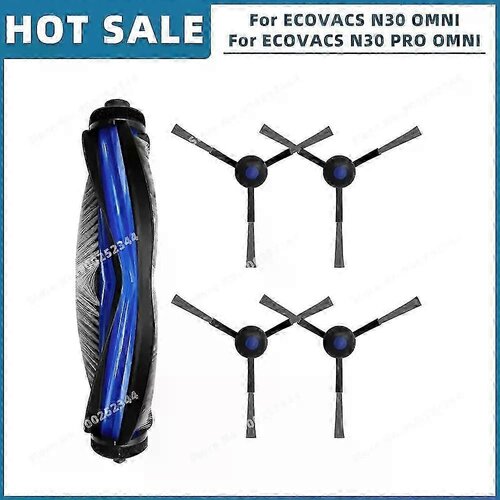 INORCO Velja za primerno za ECOVACS DEBOT N30 OMNI / N30 PRO OMNI Rezervni deli Dodatki Glavna stranska krtaa Hepa Filter Mop Pad Vreka za prah, (21984565) Slike
